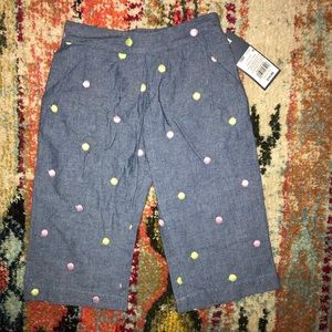 Osh Kosh Chambray Dot Pants For Girls!